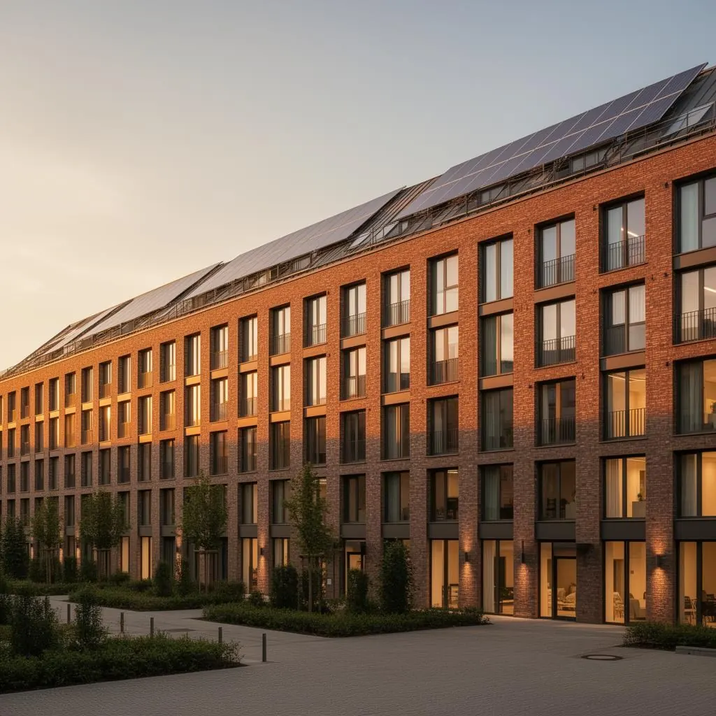 Pflegeheim Berlin-Mitte mit Photovoltaikanlage